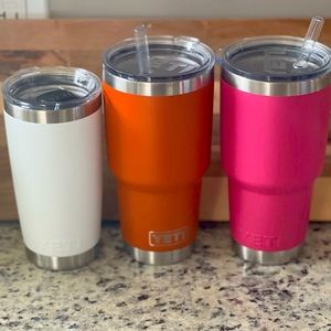 3 Yeti Tumblers
